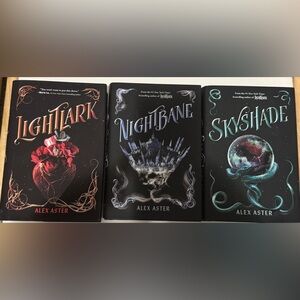 LightLark Saga books 1 - 3 by Alex Aster